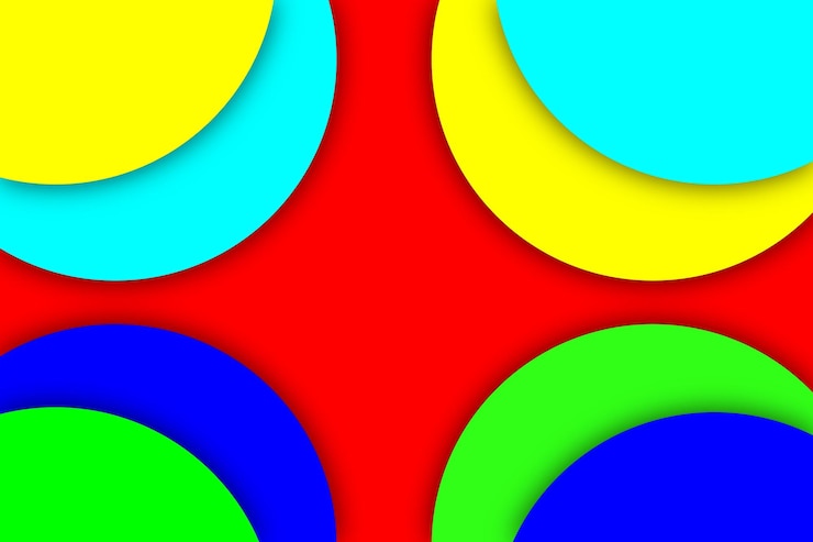 Vector vibrantes fondos en capas cortados en papel para diseños creativos