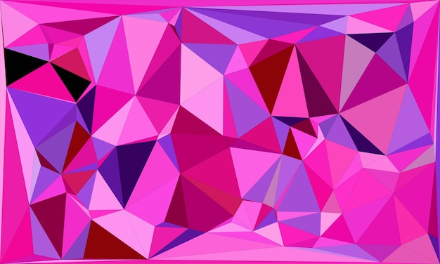 Vibrantes fondos poligonales con formas y colores geométricos dinámicos para el diseño digital