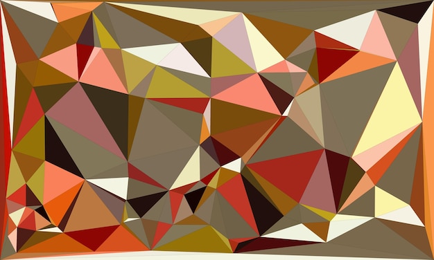 Vibrantes fondos poligonales con formas y colores geométricos dinámicos para el diseño digital