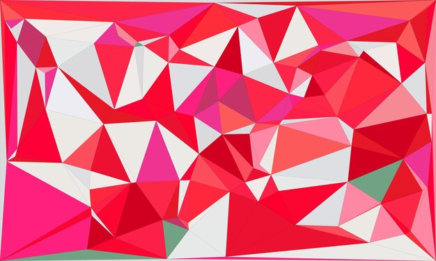 Vibrantes fondos poligonales con formas y colores geométricos dinámicos para el diseño digital