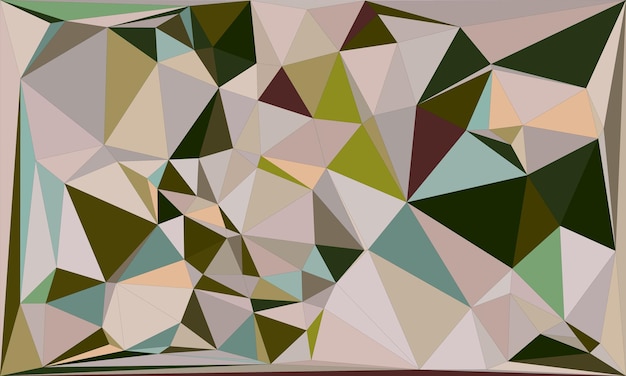 Vibrantes fondos poligonales con formas y colores geométricos dinámicos para el diseño digital