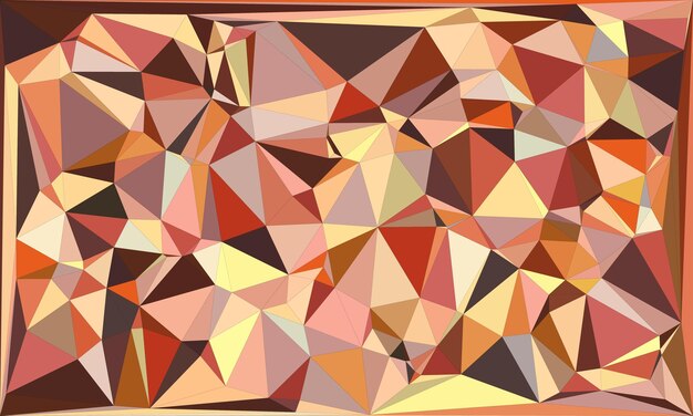 Vibrantes fondos poligonales con formas y colores geométricos dinámicos para el diseño digital