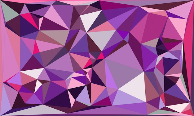 Vibrantes fondos poligonales con formas y colores geométricos dinámicos para el diseño digital