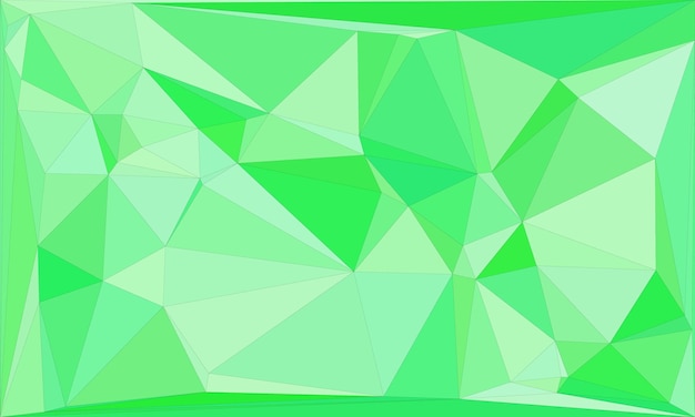 Vibrantes fondos poligónicos abstractos en varios temas de colores Ideales para el diseño de arte digital