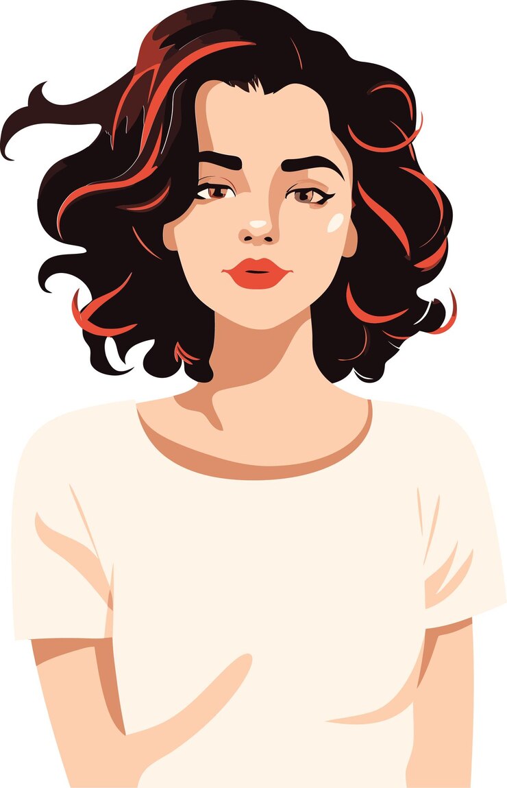 Vector vibrantes gráficos de empoderamiento de las mujeres vibrantes vectores que representan la unidad de las mujeres
