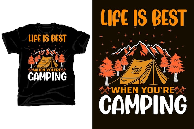 LA VIDA ES MEJOR CUANDO ESTÁS DE CAMPAMENTO