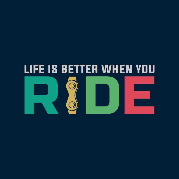 La vida es mejor cuando montas en bicicleta Diseño de camiseta del día