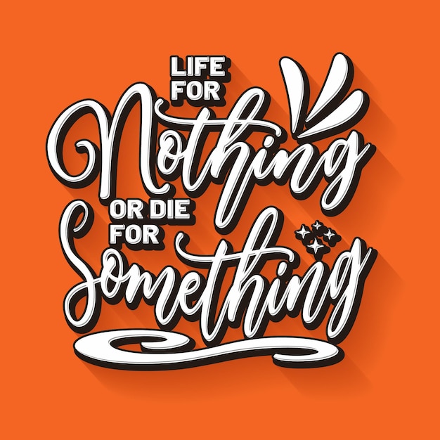vida por nada o morir por algo letras
