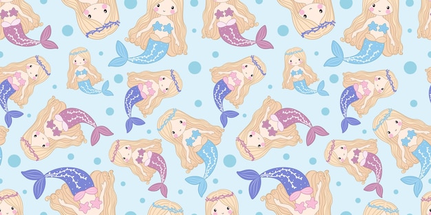 La vida de la sirena es adorable y divertida.