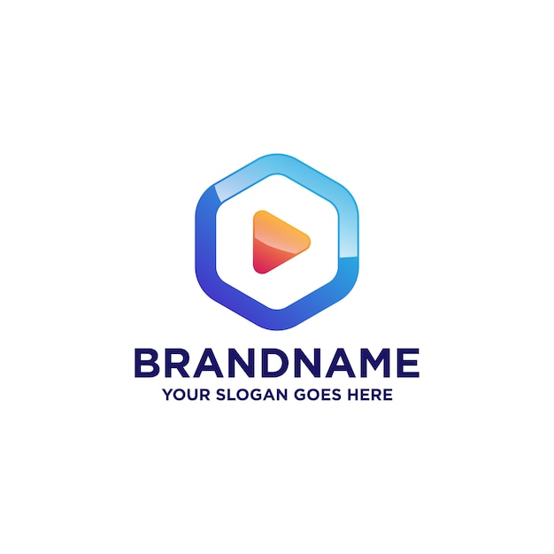 Video play logo