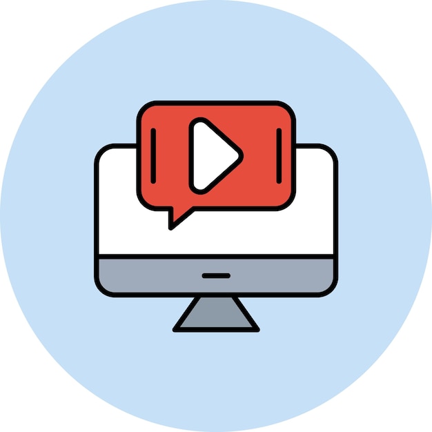 Vídeo tutorial ilustración plana