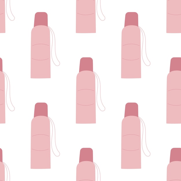 vidrio térmico sin plástico reutilizable eco cero residuos ilustración vectorial de patrones biológicos