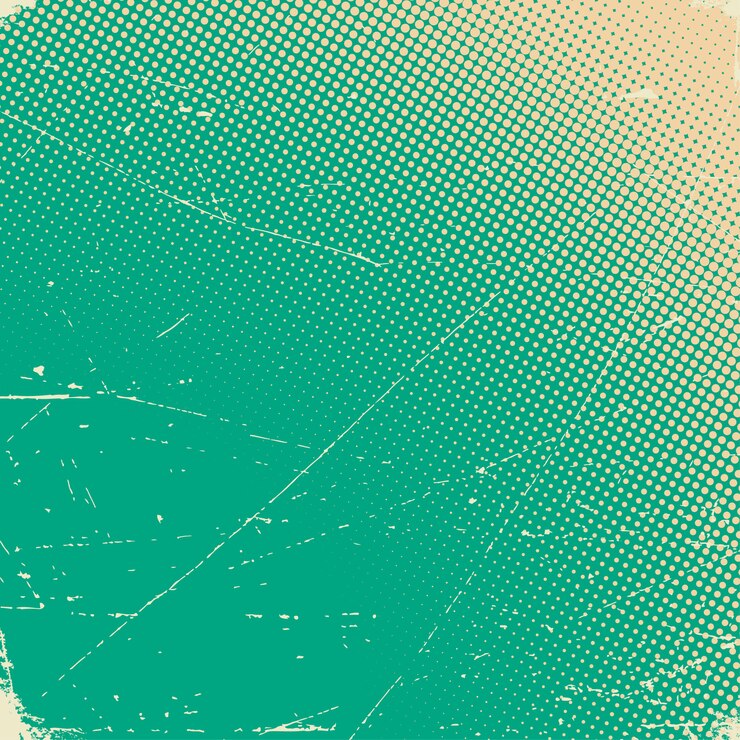 Vector vieja tarjeta rascada con gradiente de medio tono