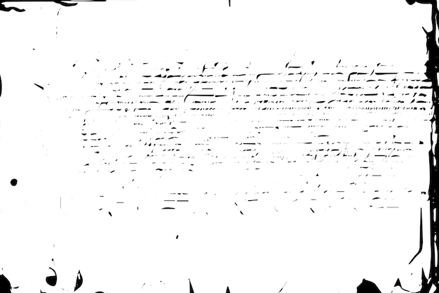 viejo manuscrito en blanco y negro deteriorado página con fondo blanco
