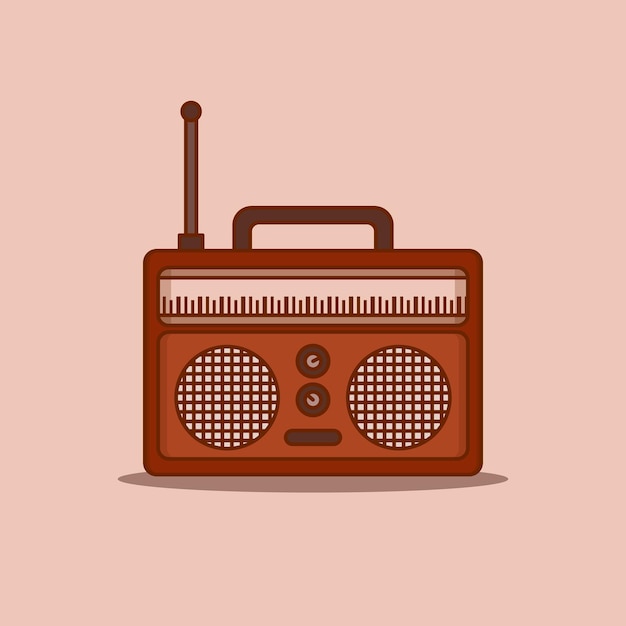 viejo objeto de radio