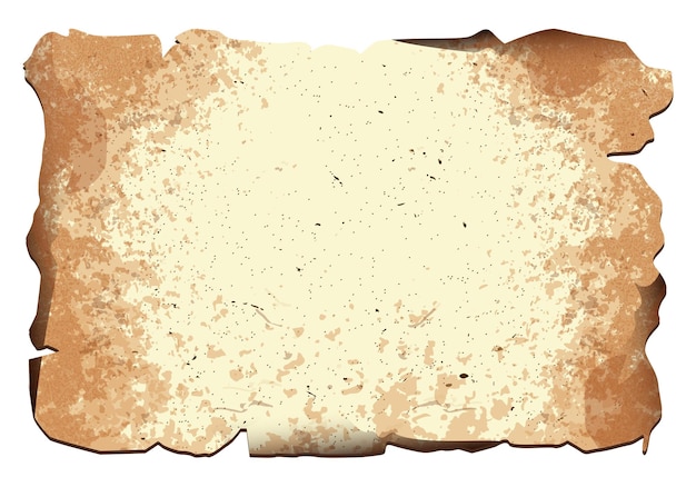 Viejo vector de hoja de papel