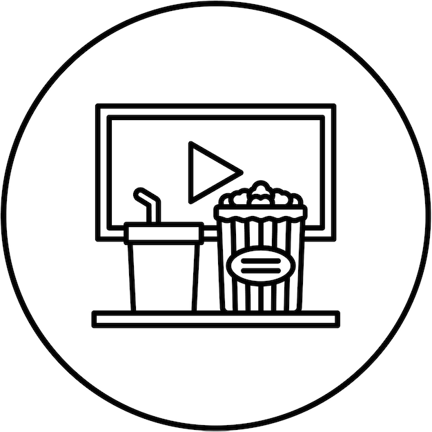 Viendo una película Icon