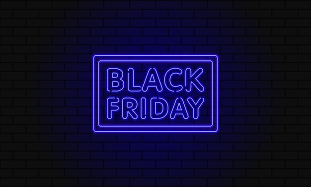 Viernes negro de neón.