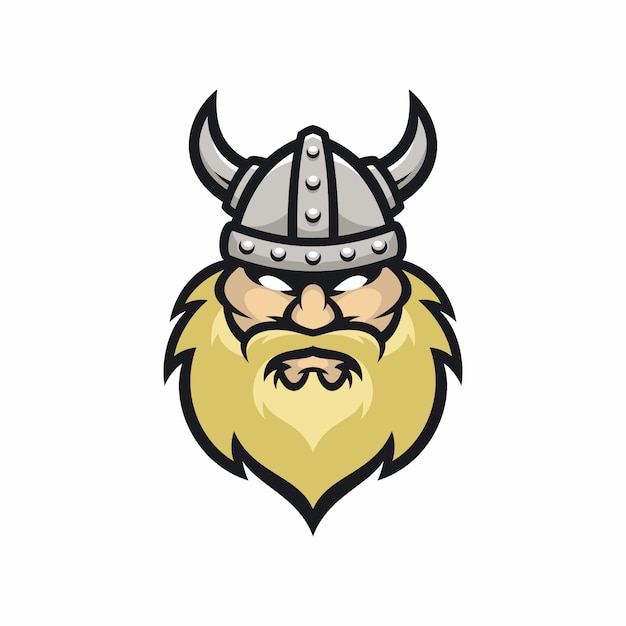 Viking vector logo icono ilustración