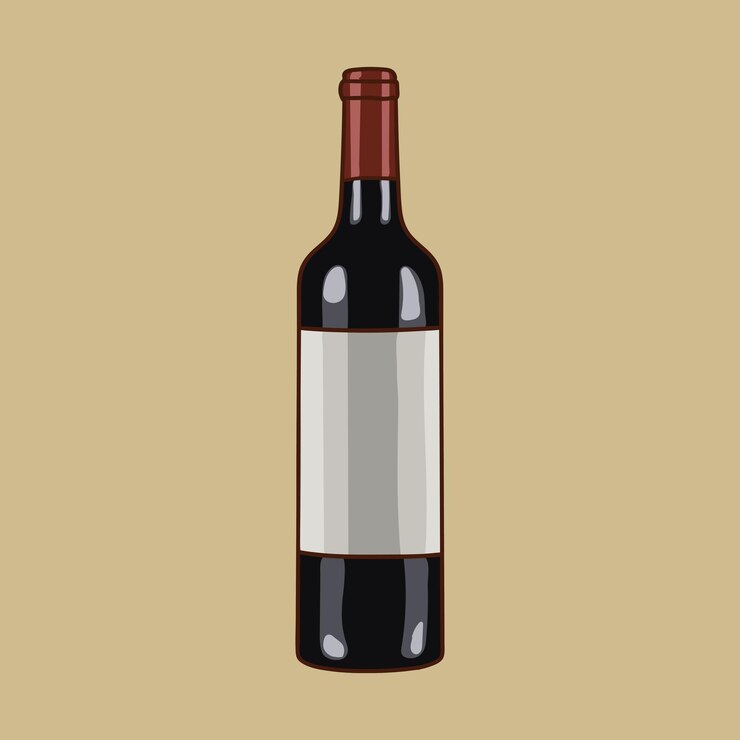 Vector vino rojo ingredientes para el vino caliente