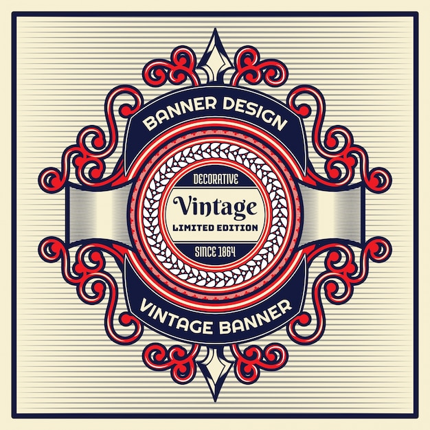 Vintage diseño de fondo
