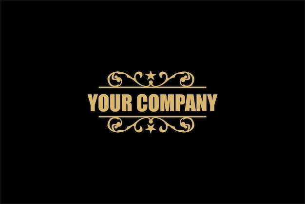 VINTAGE DE LOGOTIPO SENCILLO Y LIMPIO