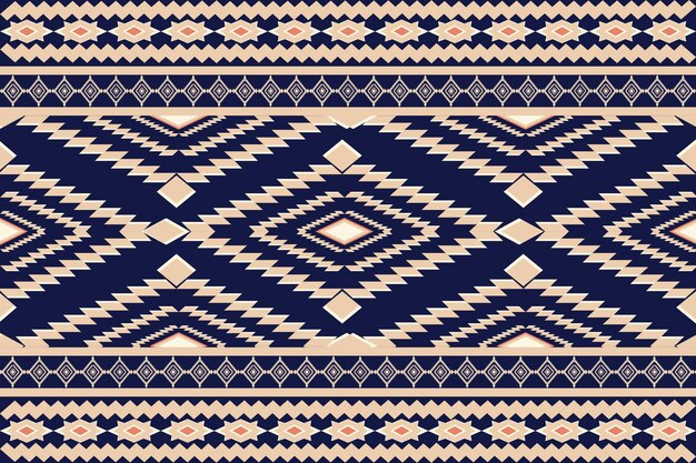 Vintage patrón abstracto étnico sin costuras tribal