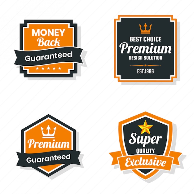 Vintage retro vector logo para banner