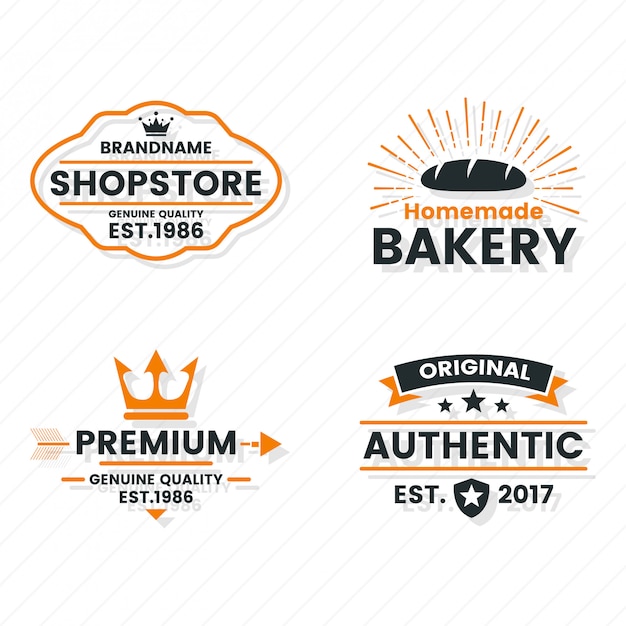 Vintage Retro Vector Logo para banner