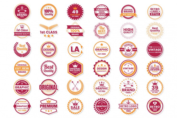 Vintage Retro Vector Logo para banner
