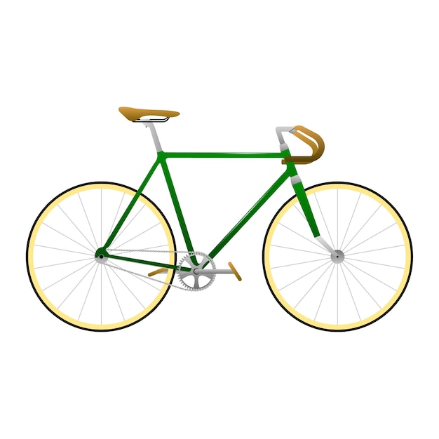 Vintage vector de la bicicleta