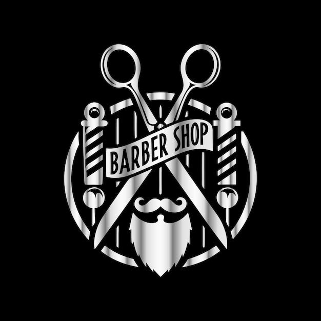 Vintage Vibes Logos elegantes de barbería para cortes tradicionales y cuidado refinado