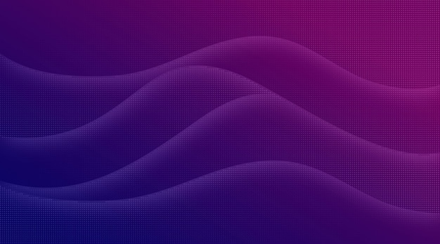Violeta de fondo de semitono de corte de papel ondulado colorido de lujo