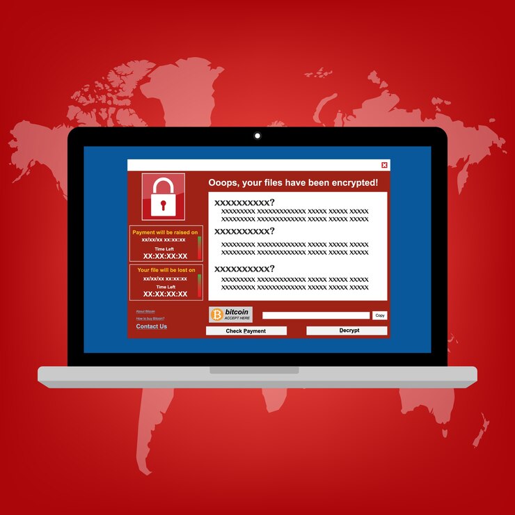 Vector virus malware ransomware