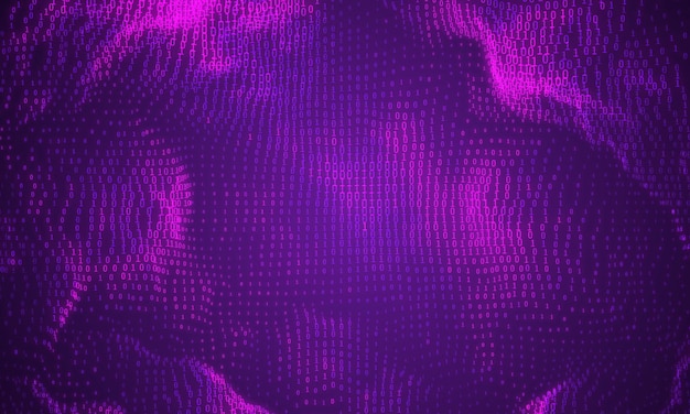 visualización abstracta de big data