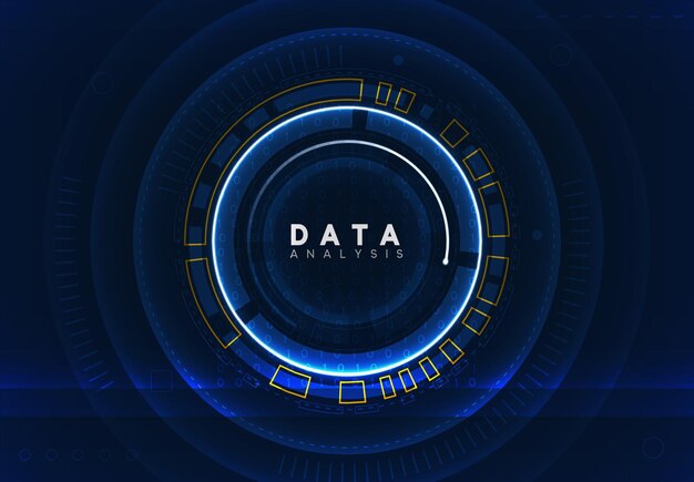Visualización de grandes datos. Tecnología de ondas de información. Fondo abstracto futurista de datos digitales