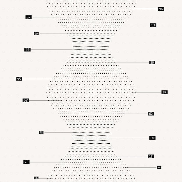 Visualización de infografías abstractas