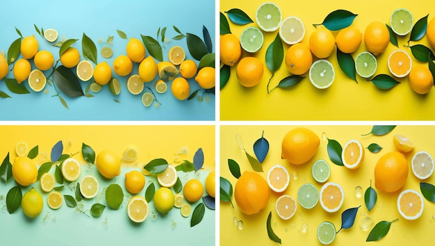 vitamina vegana rebanada jugosa muchas mezclas maduras composición exótica nutrición vegetariana texto de limón