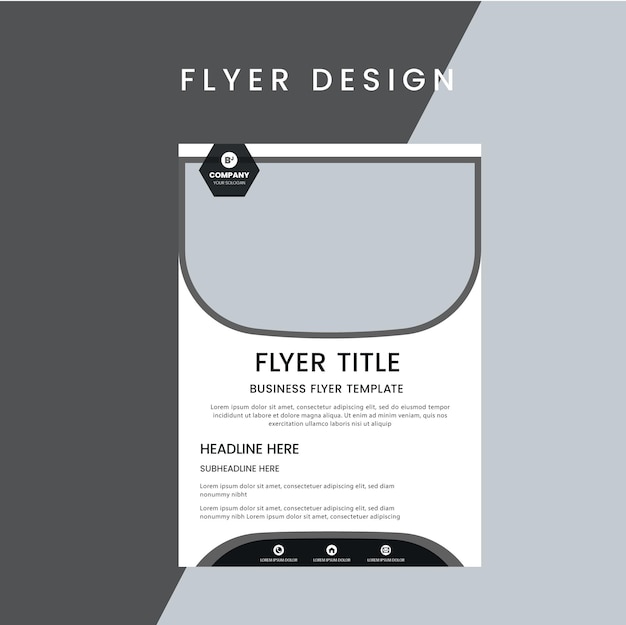 un volante para el diseño del avión se muestra en un fondo gris