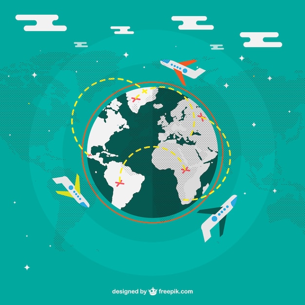 Volar por todo el mundo