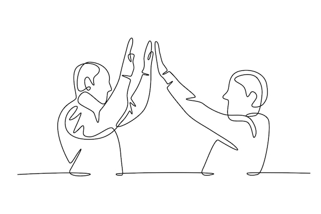 Los voluntarios entretenen el concepto de cuidado comunitario de los ancianos dibujo en línea