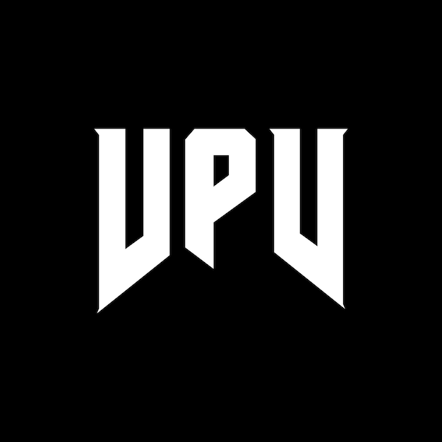 VPV diseño de logotipo de letra para empresa de tecnología VPV diseño del logotipo de combinación de colores blanco y negro VPV logotipo VPV vector VPV diseño icono VPV alfabeto VPV tipografía logotipo diseño