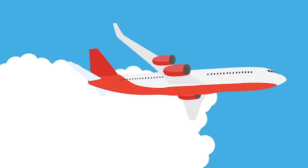 Vuelo volando entrega urgente concepto de envío