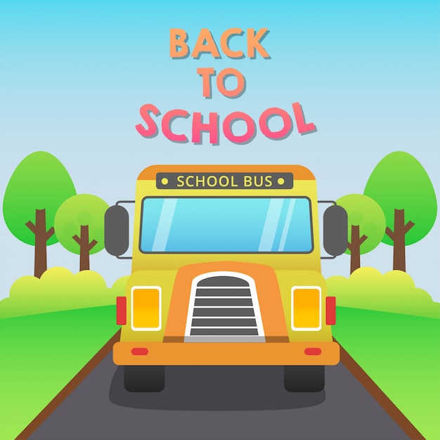 Vuelta al colegio ilustración