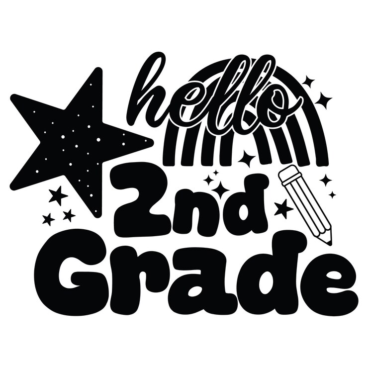 Vector de vuelta a la escuela citas hola grado hola escuela de vuelta a las escuelas diseño para la artesanía y la impresión