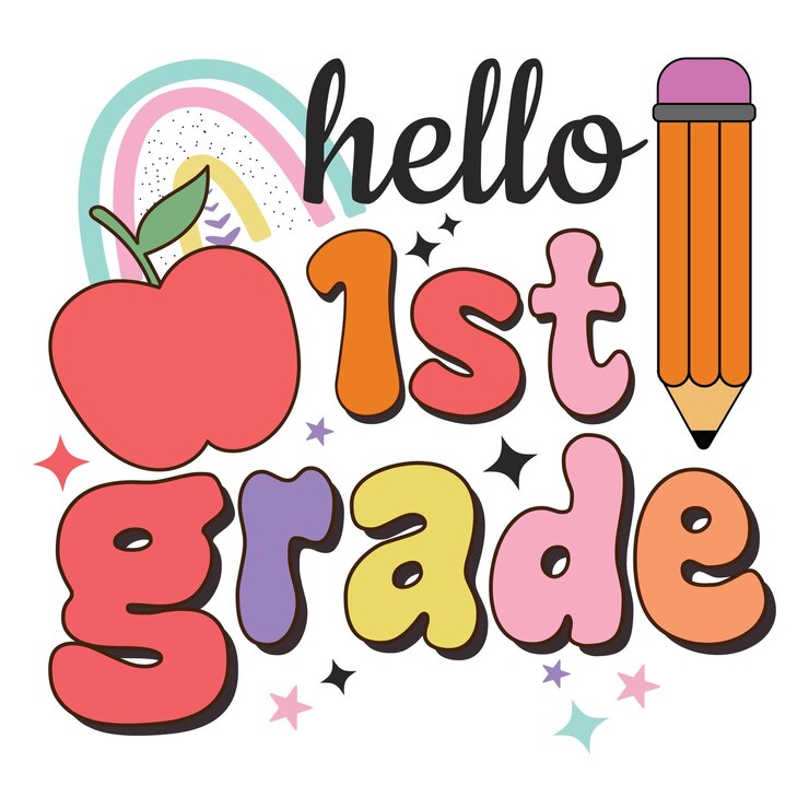 Vector de vuelta a la escuela citas hola grado hola escuela de vuelta a las escuelas diseño para la artesanía y la impresión
