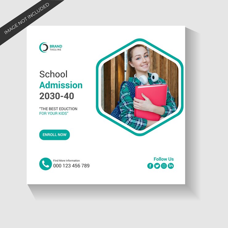 De vuelta a la escuela redes sociales Instagram post o diseño de banner
