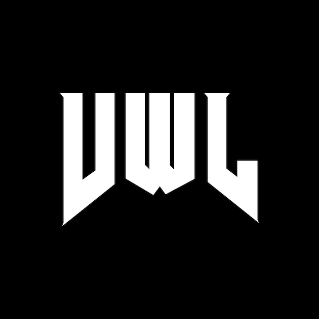 VWL diseño de logotipo de letra para la empresa de tecnología VWL diseño del logotipo de combinación de colores blanco y negro VWL logotipo VWL vector VWL diseño VWL icono VWL alfabeto VWL tipografía diseño del logotip