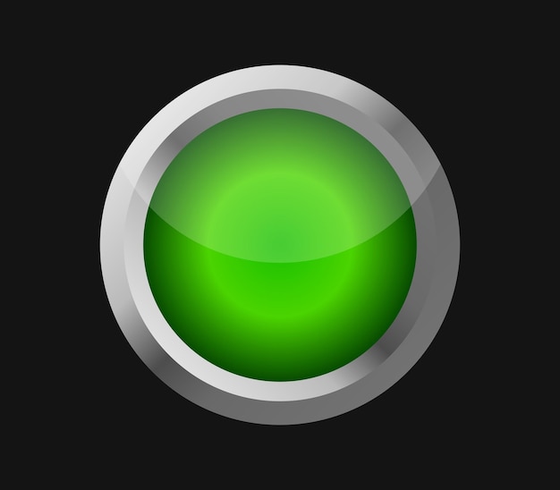 Vector web button