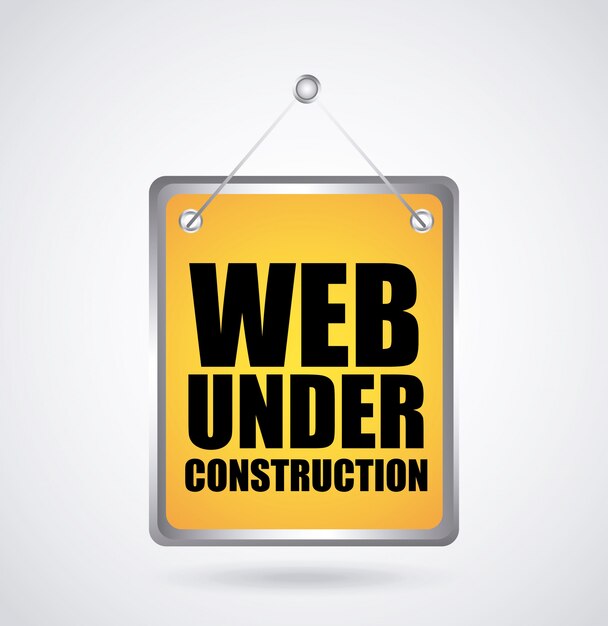 web en construcción